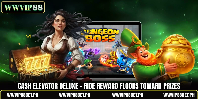 Cash Elevator Deluxe - Ride Reward Floors Toward Prizes