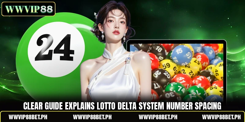 Clear guide explains Lotto Delta System number spacing
