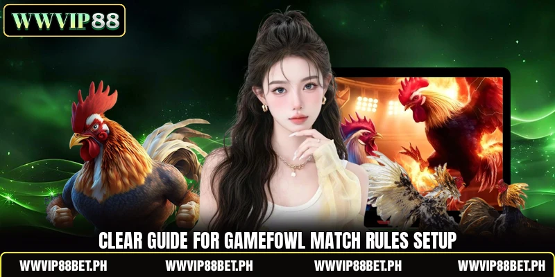 Clear guide for Gamefowl match rules setup