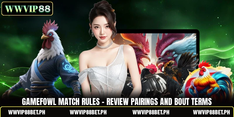 Gamefowl Match Rules - Review Pairings And Bout Terms