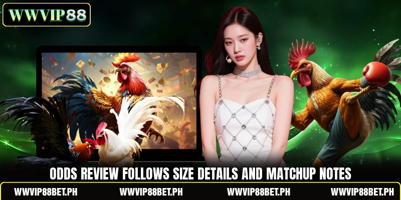 Odds review follows size details and matchup notes Odds review follows size details and matchup notes