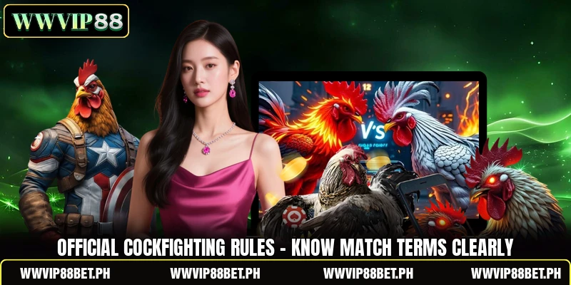 Official Cockfighting Rules - Know Match Terms Clearly
