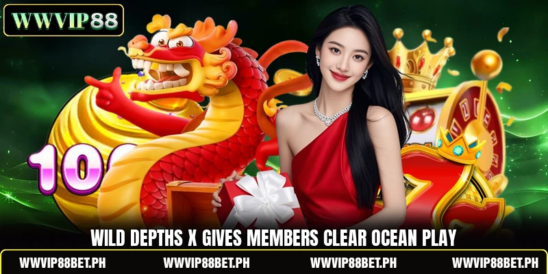 Wild Depths X gives members clear ocean play Wild Depths X gives members clear ocean play